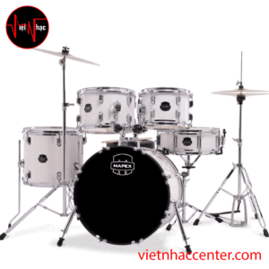 Bộ Trống Jazz Mapex COMET CM5295FTCFH WHITE THIN GRAIN