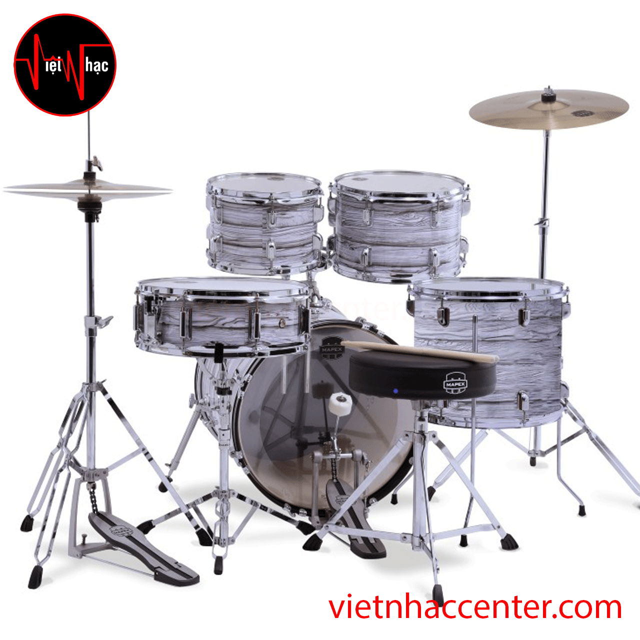 Bộ Trống Jazz Mapex COMET CM5295FTCFI WHITE MARBLEWOOD - Ảnh 3