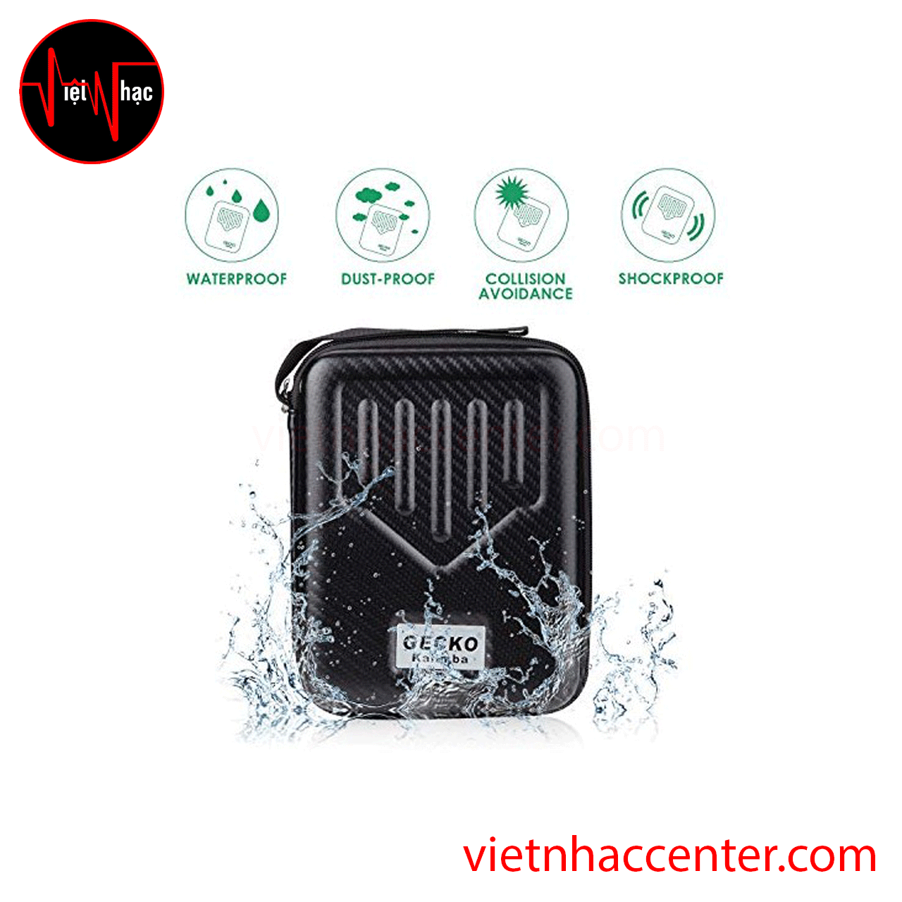 Đàn Kalimba 21 Phím Gecko K21MN Slim Key Solid Okoume Hollow - Ảnh 2