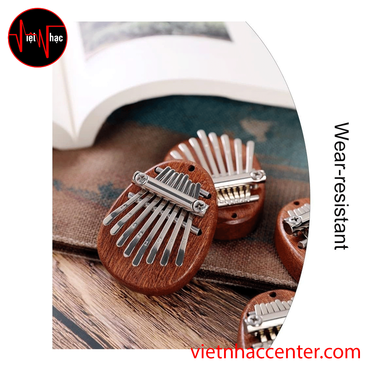 Đàn & Móc Khóa Kalimba 8 Phím Mini8 Sapale - Ảnh 3