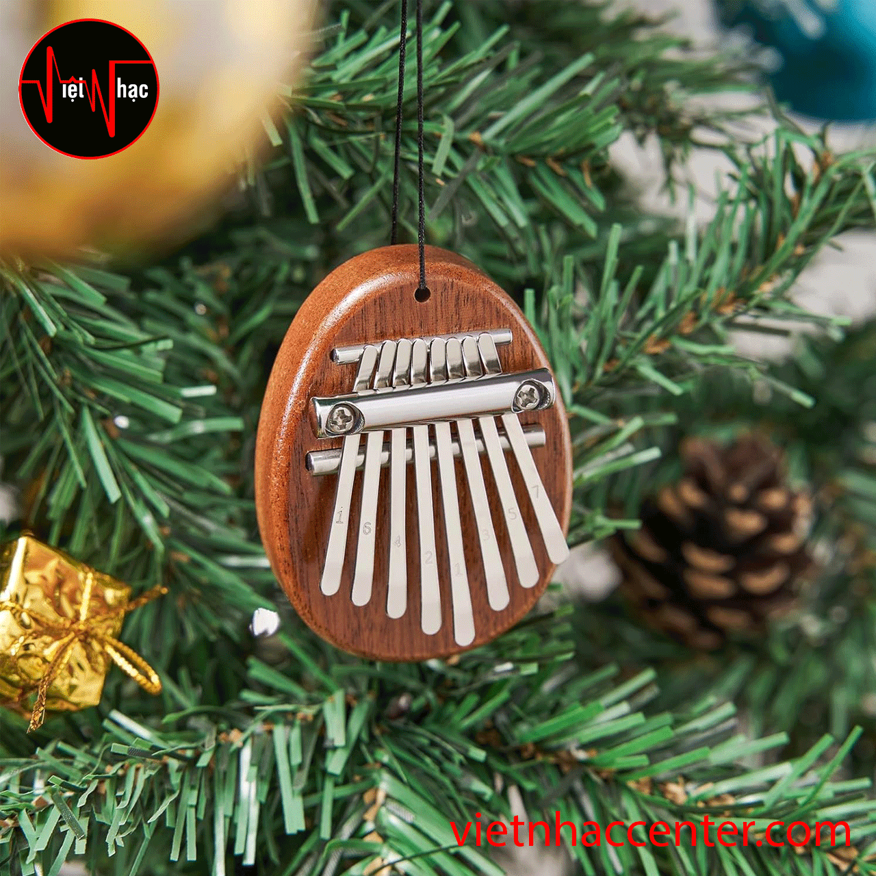 Đàn & Móc Khóa Kalimba 8 Phím Mini8 Sapale - Ảnh 5