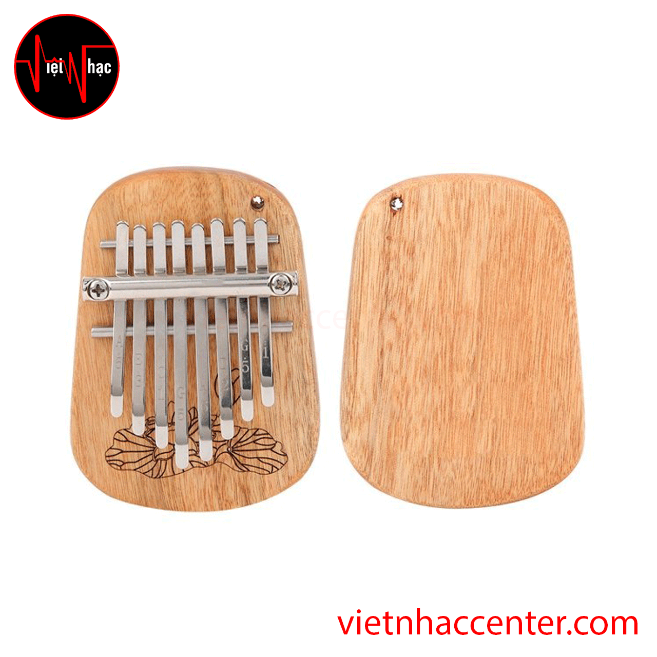 Đàn Kalimba 8 Phím Gecko K-8CA Solid Camphorwood - Ảnh 3